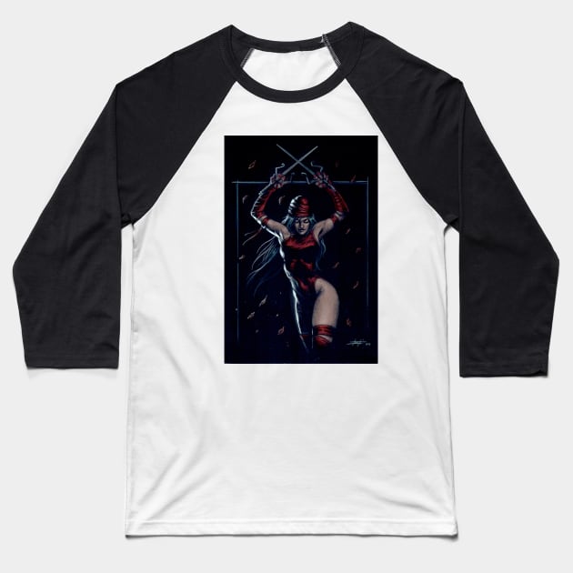 Assasin Baseball T-Shirt by lucastrati